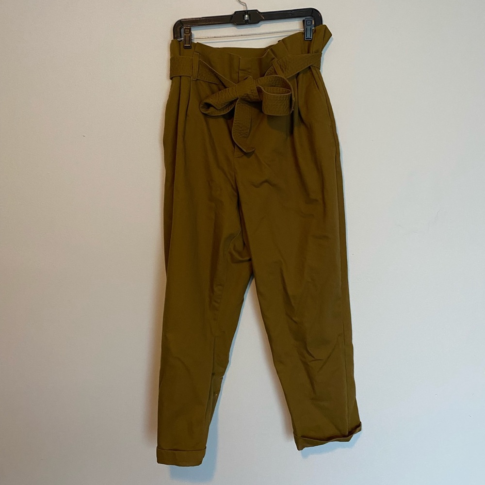 target, olive green, paperback pants